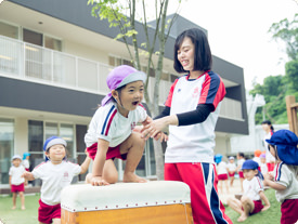 設定保育 体育教室