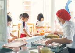 後片づけも子ども達自身で